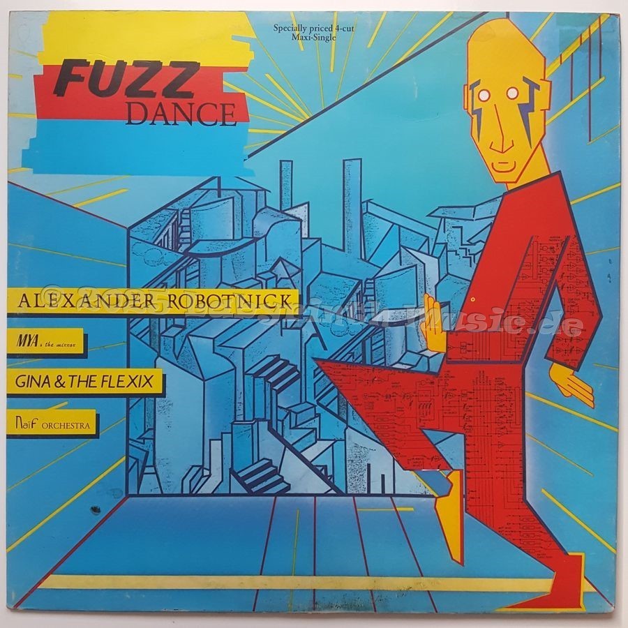 Various - Fuzz Dance • 12" Vinyl LP - Labyrinth Music