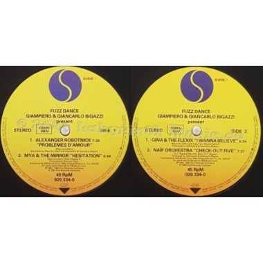 Various - Fuzz Dance • 12" Vinyl LP - Labyrinth Music