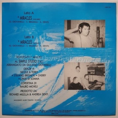 Webo - Miracles • 12" Vinyl Maxi - Labyrinth Music