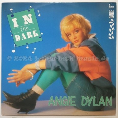 Angie Dylan - In The Dark • 12" Vinyl Maxi • EX - Labyrinth Music