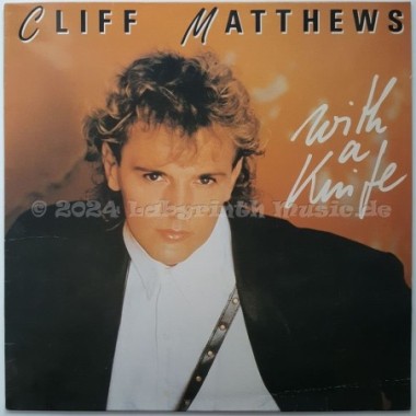 Cliff Matthews - With A Knife • 12" Vinyl Maxi • EX - Labyrinth Music