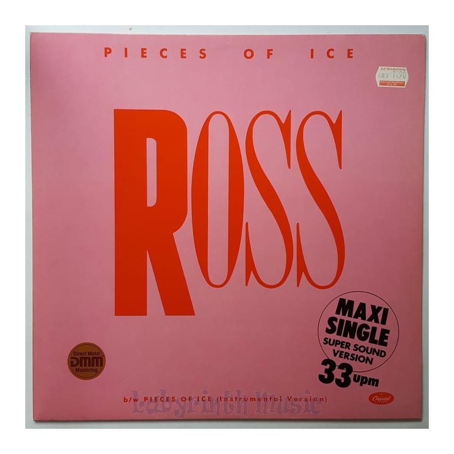 Diana Ross - Pieces Of Ice • 12" Vinyl Maxi • NM - Labyrinth Music