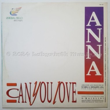 Anna - Can You Love • 12" Vinyl Maxi • EX - Labyrinth Music