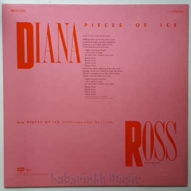 Diana Ross - Pieces Of Ice • 12" Vinyl Maxi • NM - Labyrinth Music