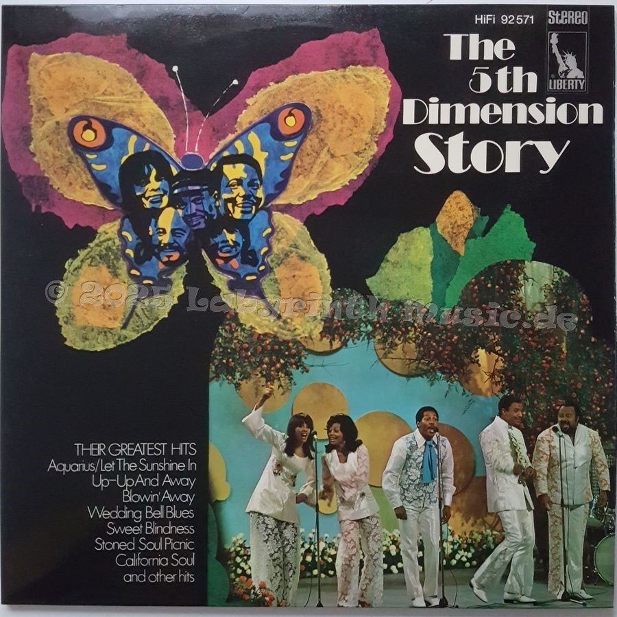The 5th Dimension - The 5th Dimension Story • 12" Vinyl LP • MINT - Labyrinth Music