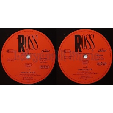 Diana Ross - Pieces Of Ice • 12" Vinyl Maxi • NM - Labyrinth Music