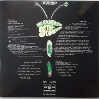 The 5th Dimension - The 5th Dimension Story • 12" Vinyl LP • MINT - Labyrinth Music