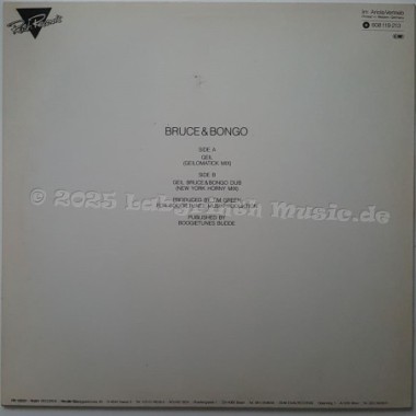 Bruce & Bongo - Geil • 12" Vinyl Maxi • NM - Labyrinth Music
