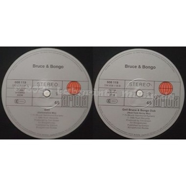 Bruce & Bongo - Geil • 12" Vinyl Maxi • NM - Labyrinth Music