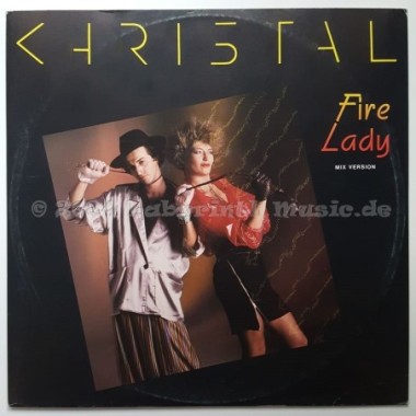 Christal - Fire Lady • 12" Vinyl Maxi • EX - Labyrinth Music