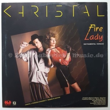 Christal - Fire Lady • 12" Vinyl Maxi • EX - Labyrinth Music