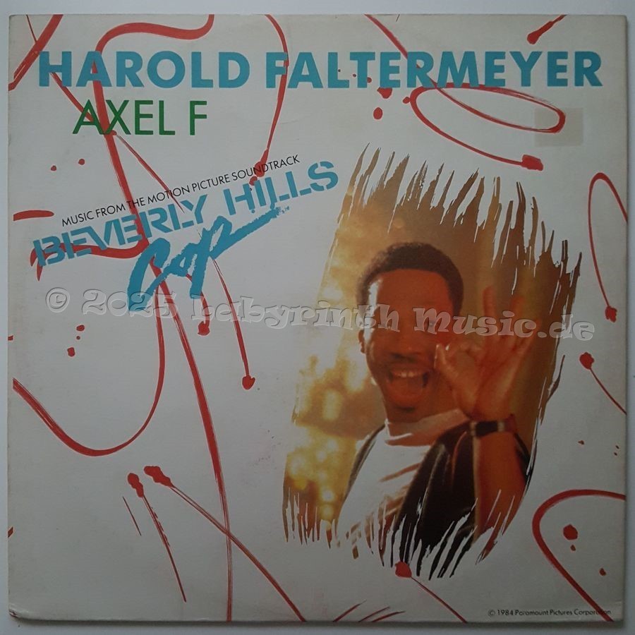 Harold Faltermeyer - Axel F • 12" Vinyl Maxi - Labyrinth Music