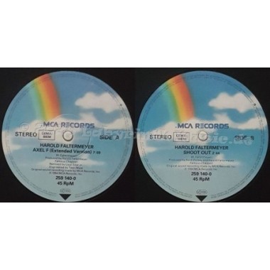 Harold Faltermeyer - Axel F • 12" Vinyl Maxi - Labyrinth Music