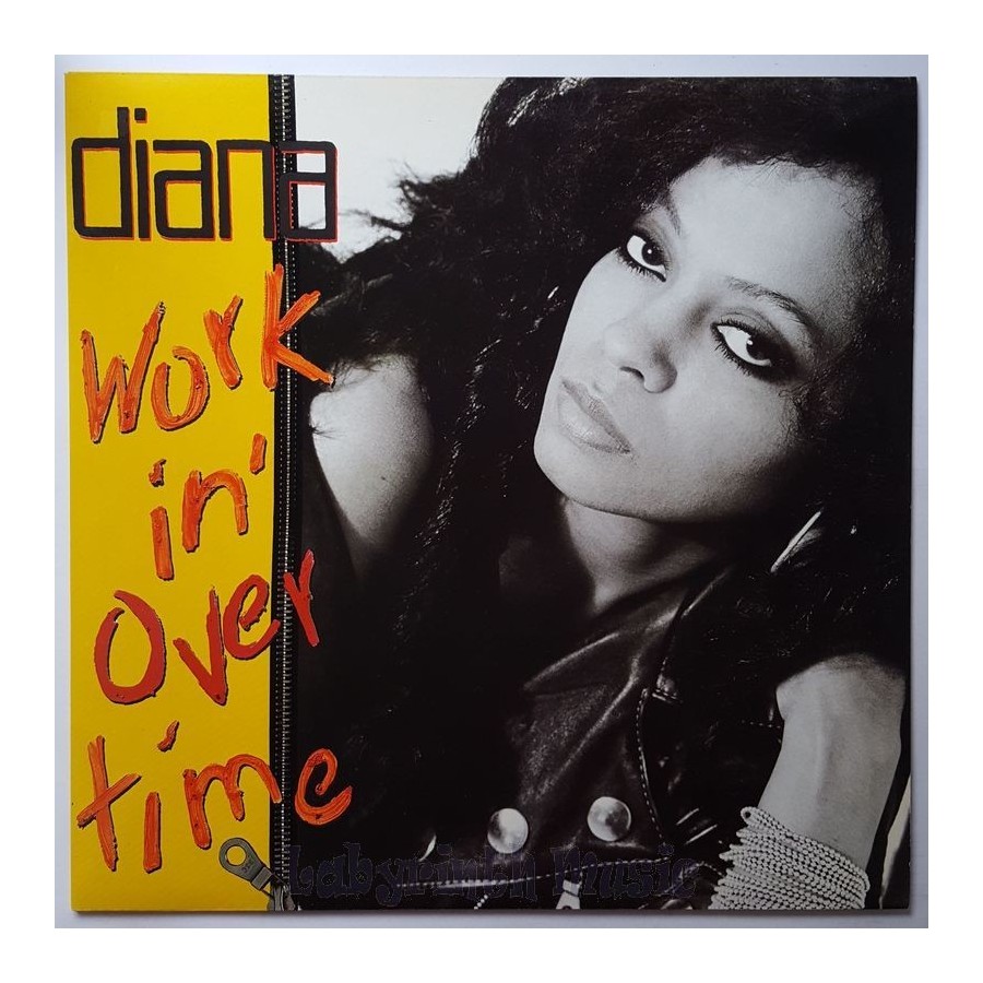 Diana Ross - Workin' Overtime • 12" Vinyl Maxi • MINT - Labyrinth Music