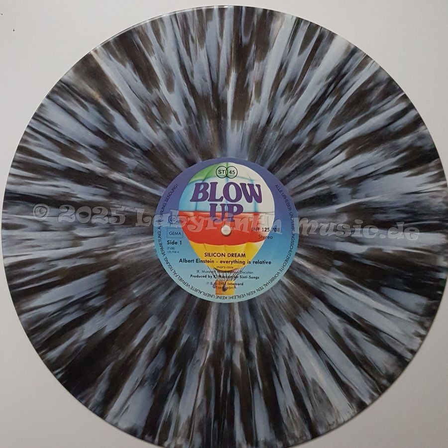 Silicon Dream - Albert Einstein - Everything Is Relative • Mars-Mix • 12" Vinyl Maxi • EX - Labyrinth Music