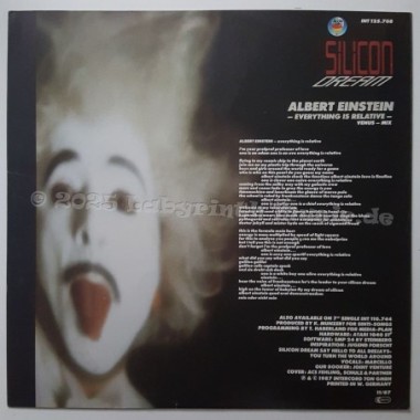 Silicon Dream - Albert Einstein - Everything Is Relative • Mars-Mix • 12" Vinyl Maxi • EX - Labyrinth Music