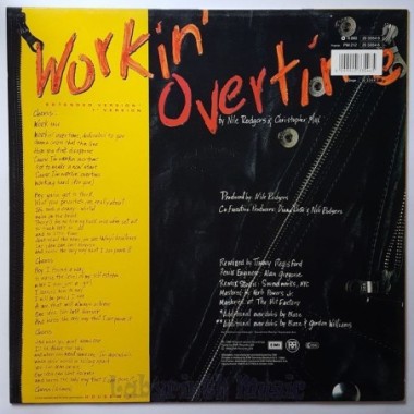 Diana Ross - Workin' Overtime • 12" Vinyl Maxi • MINT - Labyrinth Music