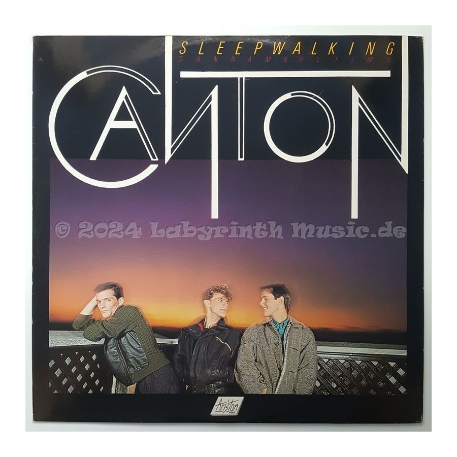 Canton - Sleepwalking • 12" Vinyl Maxi - Labyrinth Music