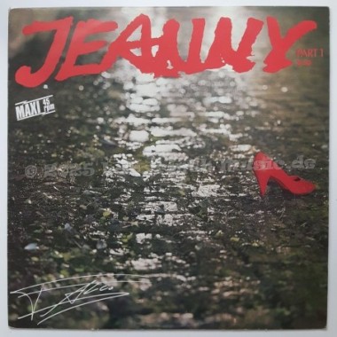 Falco - Jeanny • Part 1 • 12" Vinyl Maxi • EX - Labyrinth Music
