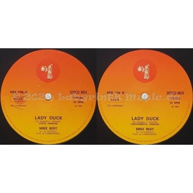 Mike Best - Lady Duck • 12" Vinyl Maxi - Labyrinth Music