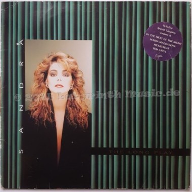 Sandra - The Long Play • 12" Vinyl LP - Labyrinth Music