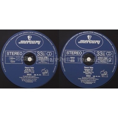 Berlin - Pleasure Victim • 12" Vinyl LP - Labyrinth Music