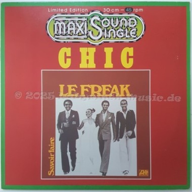 Chic - Le Freak • 12" Maxi • Orange Vinyl • MINT - Labyrinth Music