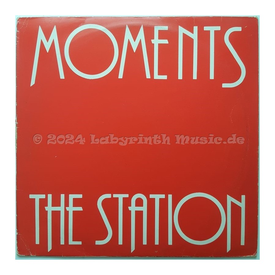 Moments - The Station • 12" Vinyl Maxi - Labyrinth Music
