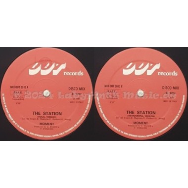 Moments - The Station • 12" Vinyl Maxi - Labyrinth Music