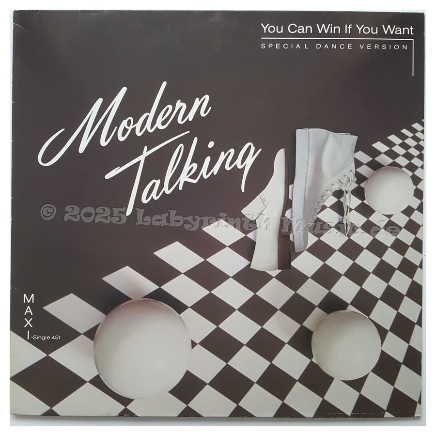 Modern Talking - You Can Win If You Want • Special Dance Version • 12" Vinyl Maxi • EX - Labyrinth Music