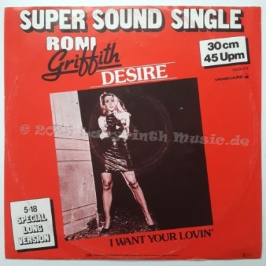 Roni Griffith - Desire • 12" Vinyl Maxi - Labyrinth Music