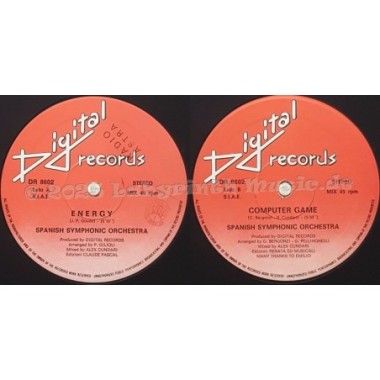 Spanish Symphonic Orchestra - Energy • Computer Game • 12" Vinyl Maxi • EX - Labyrinth Music
