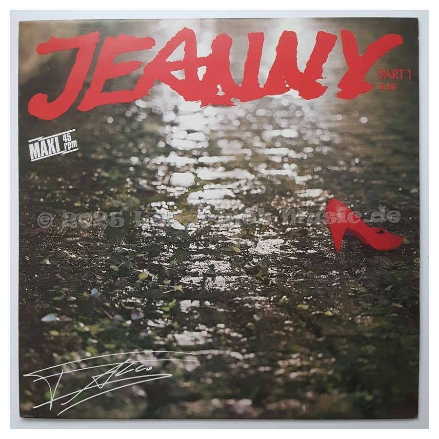 Falco - Jeanny • Part 1 • 12" Vinyl Maxi • NM - Labyrinth Music