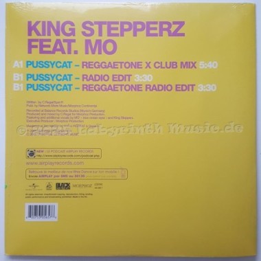 King Stepperz Feat. Mo - Pussycat • 12" Vinyl Maxi • MINT - Labyrinth Music