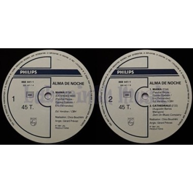 Alma De Noche Feat. Djanka Diabate - Mama • 12" Vinyl Maxi • EX - Labyrinth Music