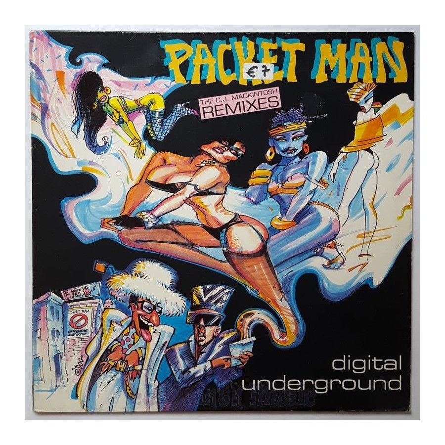 Digital Underground - Packet Man • 12" Vinyl Maxi • EX - Labyrinth Music