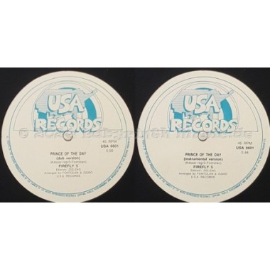Firefly 5 - Prince Of The Day • 12" Vinyl Maxi - Labyrinth Music