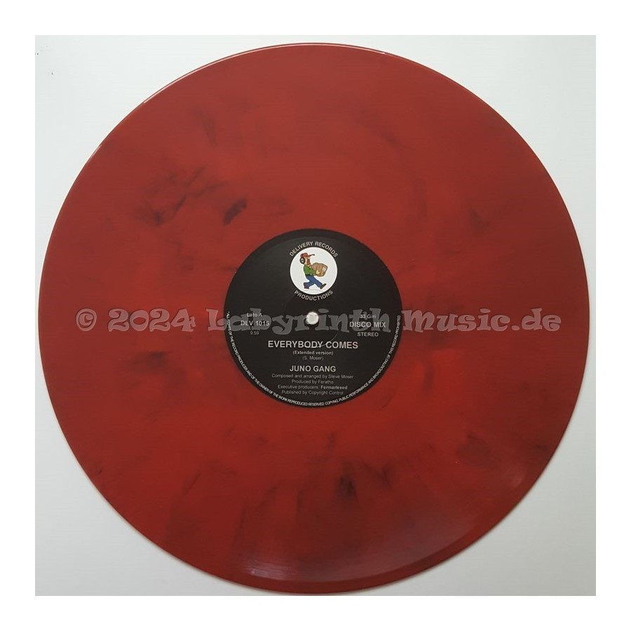 Juno Gang - Everybody Comes / Synthetica • 12" Vinyl Maxi • MINT - Labyrinth Music