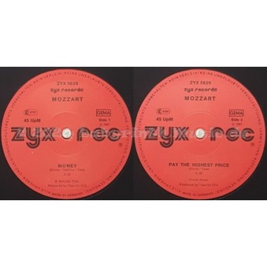 Mozzart - Money • 12" Vinyl Maxi • EX - Labyrinth Music