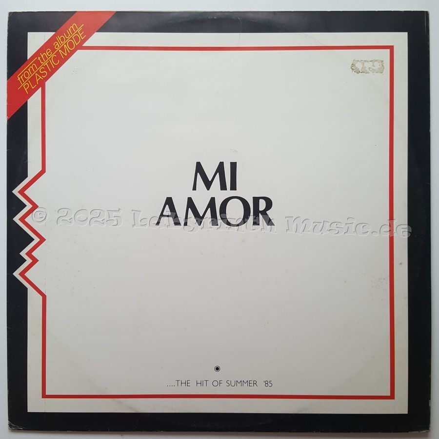 Plastic Mode - Mi Amor • 12" Vinyl Maxi • EX - Labyrinth Music