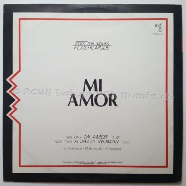 Plastic Mode - Mi Amor • 12" Vinyl Maxi • EX - Labyrinth Music