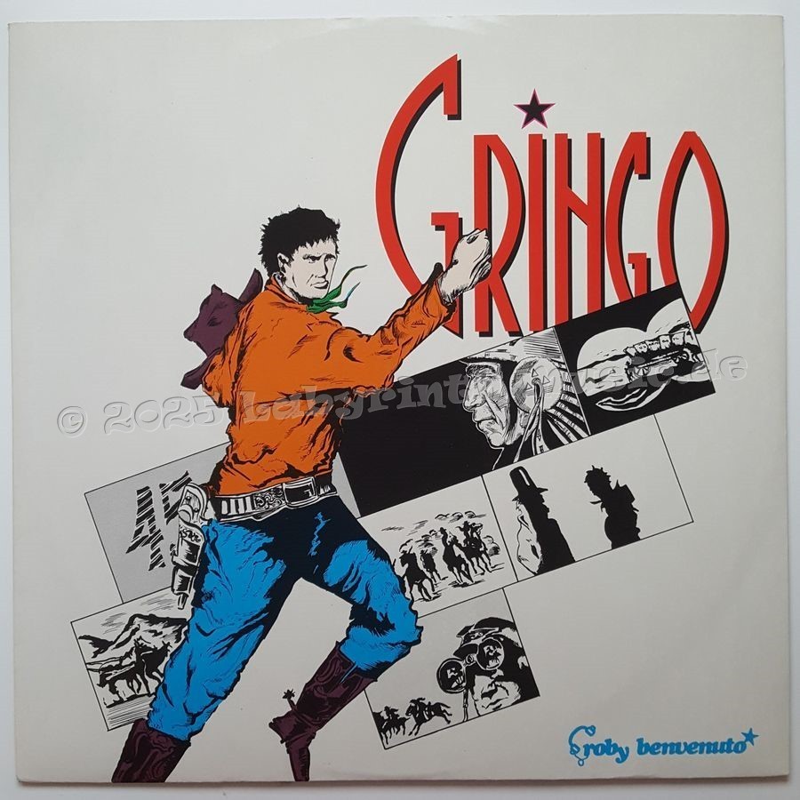 Roby Benvenuto - Gringo • 12" Vinyl Maxi • NM - Labyrinth Music