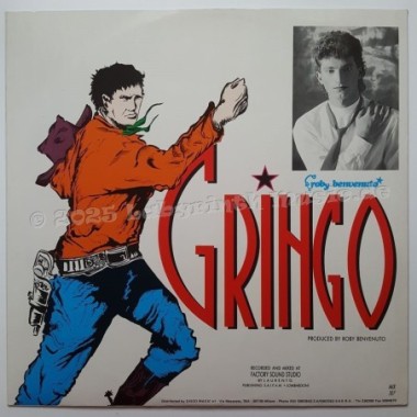 Roby Benvenuto - Gringo • 12" Vinyl Maxi • NM - Labyrinth Music