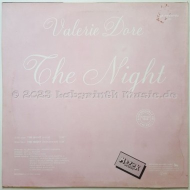Valerie Dore - The Night • 12" Vinyl Maxi - Labyrinth Music