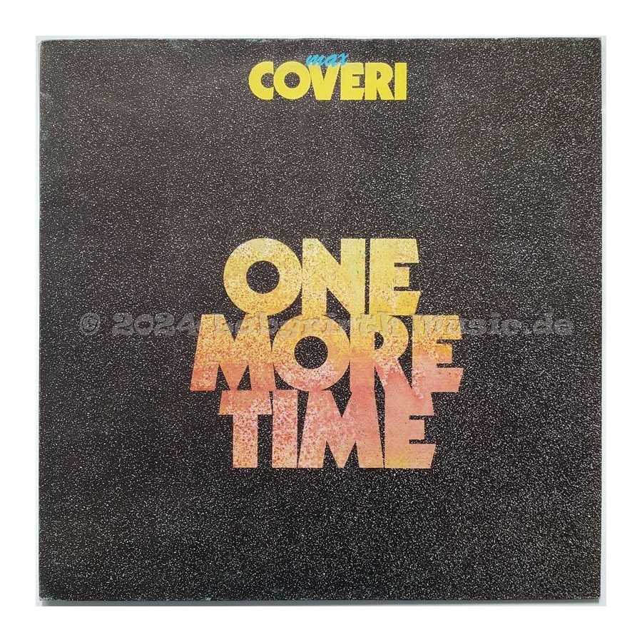 Max Coveri - One More Time • 12" Vinyl Maxi • EX - Labyrinth Music