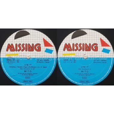 Mito - Unit • 12" Vinyl Maxi • EX - Labyrinth Music
