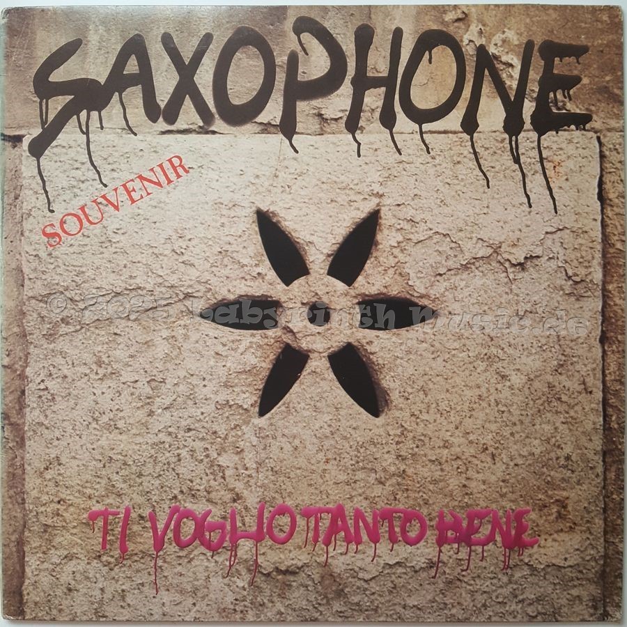 Saxophone - Souvenir • 12" Vinyl Maxi • EX - Labyrinth Music