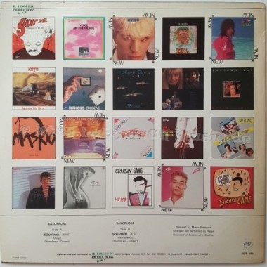 Saxophone - Souvenir • 12" Vinyl Maxi • EX - Labyrinth Music