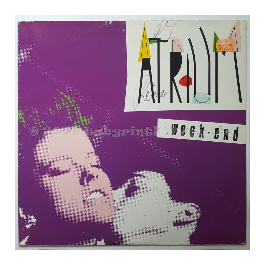 Atrium - Week-End • 12" Vinyl Maxi - Labyrinth Music