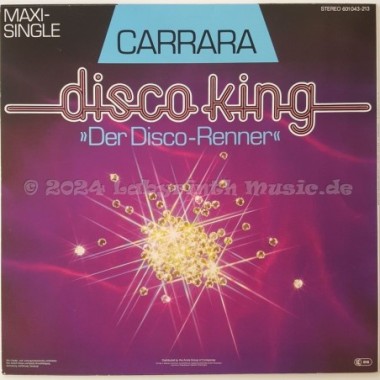 Carrara - Disco King • 12" Vinyl Maxi • NM - Labyrinth Music